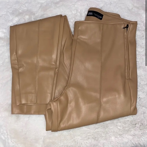 ZARA leather pants - Picture 1 of 1